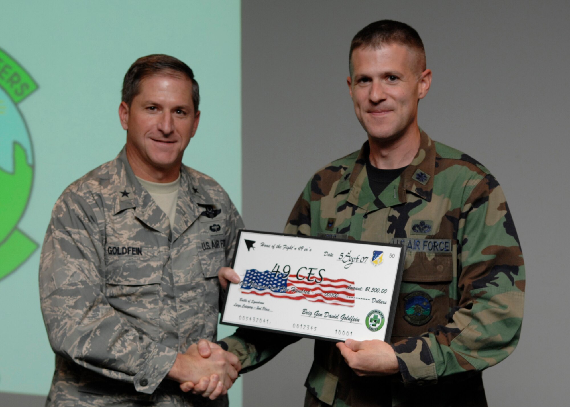 101 Critical Days of Summer, Battle of the Squadron winners. (U.S. Air Force photo/Airman 1st Class Rachel Kocin)