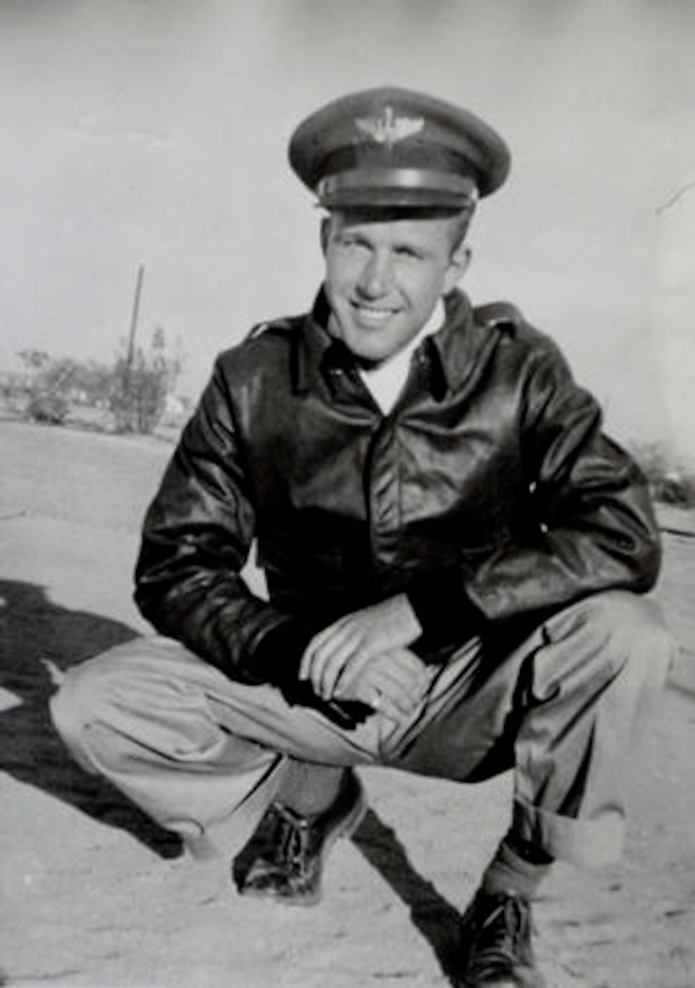 EIELSON AIR FORCE BASE, Alaska--2nd Lt. Harold Hoskin, co-pilot of the B-24 Liberator that crashed Dec. 21, 1943, 120 miles east of Fairbanks. His remains were identified through DNA testing and interred Sept. 7 at Arlington National Cemetery. (file photo)