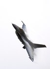 MINOT AIR FORCE BASE, N.D. – An F-16 Fighting Falcon from the Viper East Team, Shaw Air Force Base, S.D., performs an aerial demonstration during Northern Neighbor’s Day here Sept. 8. The Viper East Team is one of two F-16 aerial demonstration teams in Air Combat Command.  The F-16 Fighting Falcon, more commonly known to military pilots as the Viper, is a compact, extremely maneuverable multi-role fighter aircraft.  The F-16 has proven itself in air-to-air combat as well as air-to-surface attack.  It provides a relatively low-cost, high-performance weapon system for the air forces of the United States and other allied nations. (U.S. Air Force photo by Senior Airman Christopher Boitz)