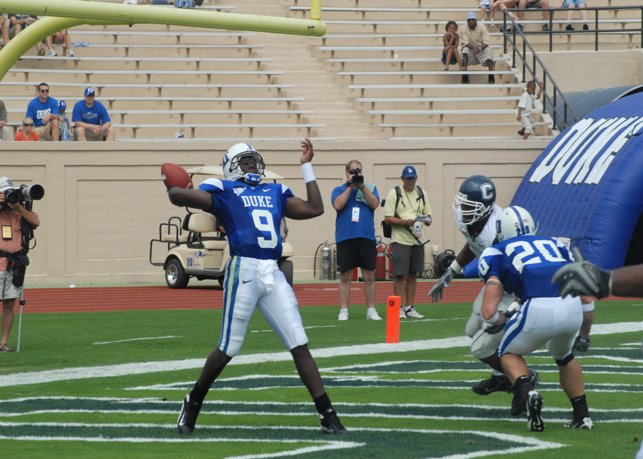 Duke Blue Devils Pay Tribute To The Military