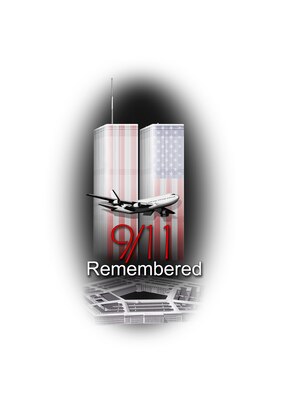 The seventh anniversary of the Sept. 11 terrorist attacks is Thursday and a memorial service will be held at 1:45 p.m. at the Sept. 11 Memorial Park outside the Bob Hope Community Center. All Team Mildenhall personnel and their families are invited to attend the service and pay their respects to the victims and families of those who lost their lives in New York City, Washington D.C., and Flight 93 in Pennsylvania. The chaplain will begin the ceremony with an invocation, and a member of wing leadership will be guest speaker. For more information, call Master Sgt. William Hayes at DSN 238-6614. (U.S. Air Force graphic by Tech. Sgt. Brian Bahret)