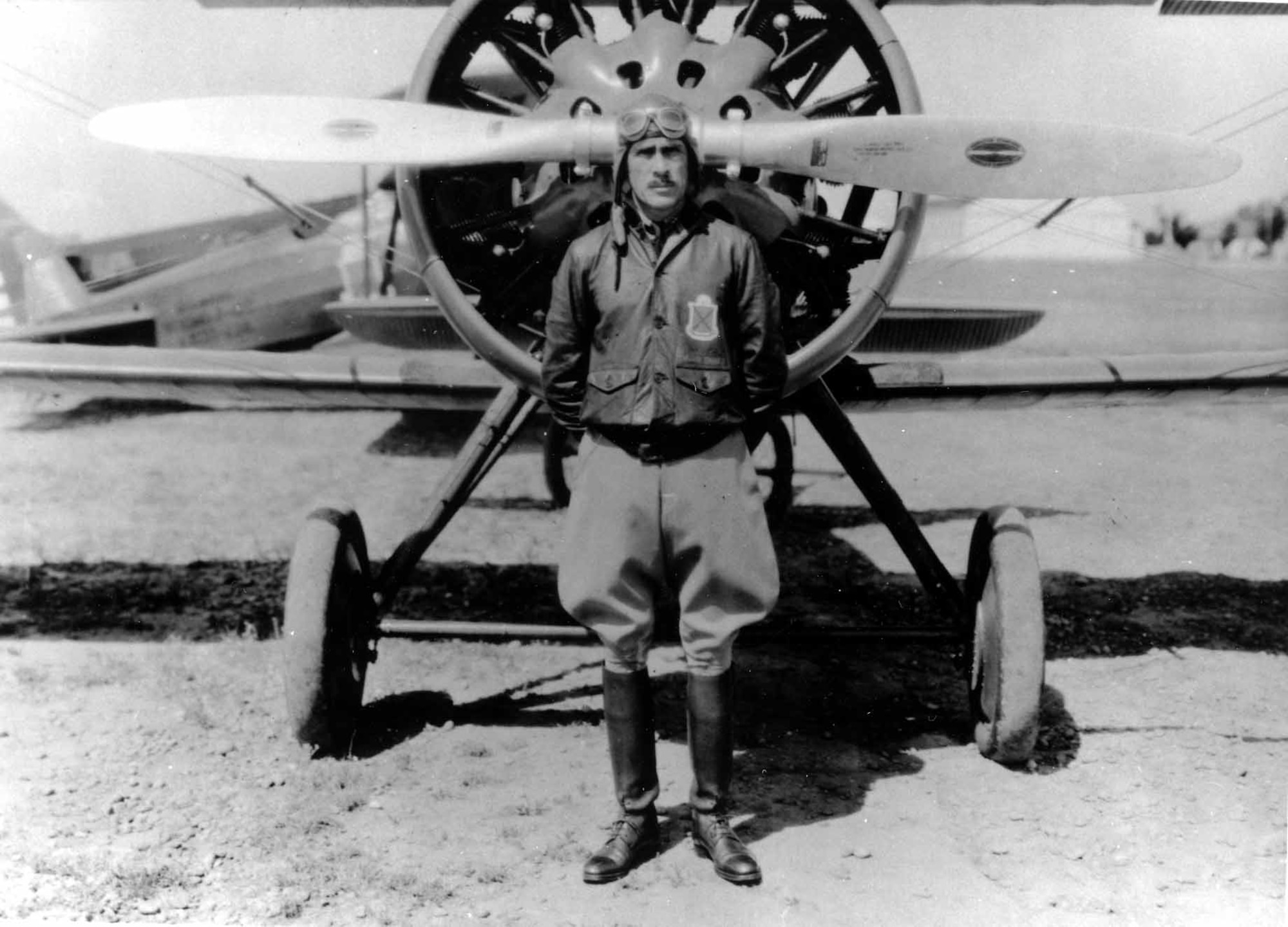 Maj. Gen. Clarence Tinker, an Oklahoma native and Tinker Air Force Base namesake, was killed in 1942 when he led a flight of LB-30s into a bomb strike against the Japanese. Gen. Tinker, who selected himself as flight leader for the combat mission instead of asking his subordinates to go, was the first general officer to die in action during World War II. (Air Force photo courtesy of Oklahoma City Air Logistics Center History Office)