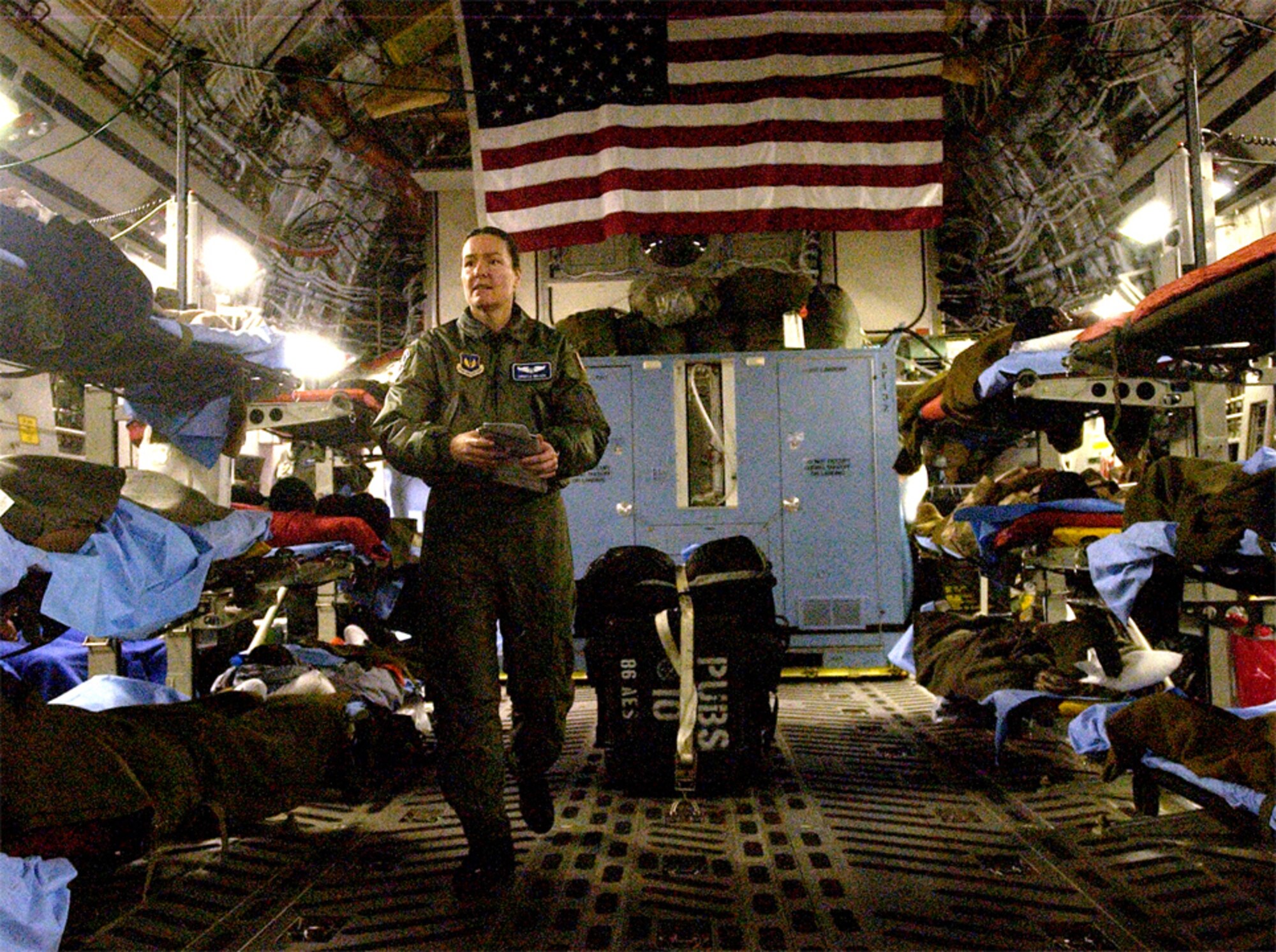 Capt. Angela Miller, 86th Aeromedical Evacuation Squadron, was awarded the Airlift Tanker Association Special Mission Award. 

