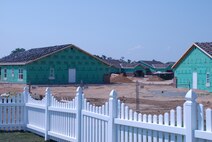 Nearly all junior enlisted and company-grade officer housing has been completed on Dover AFB. New field-grade officer and senior NCO housing construction started this summer.  Residents move into newly completed homes nearly every day. (U.S. Air Force photo/Tech. Sgt. Kevin Wallace)