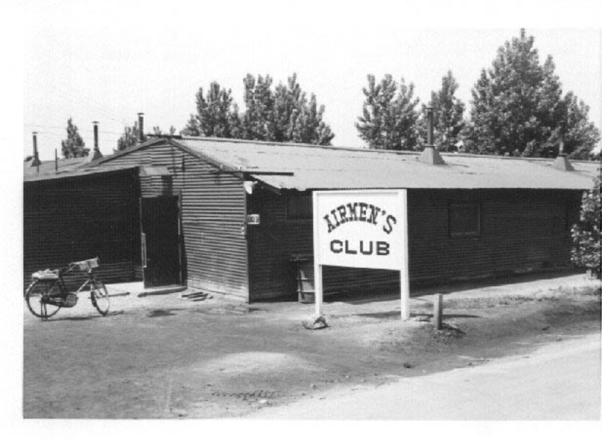 Pictured is the Airman's Club in 1958. (Courtesy photo) 