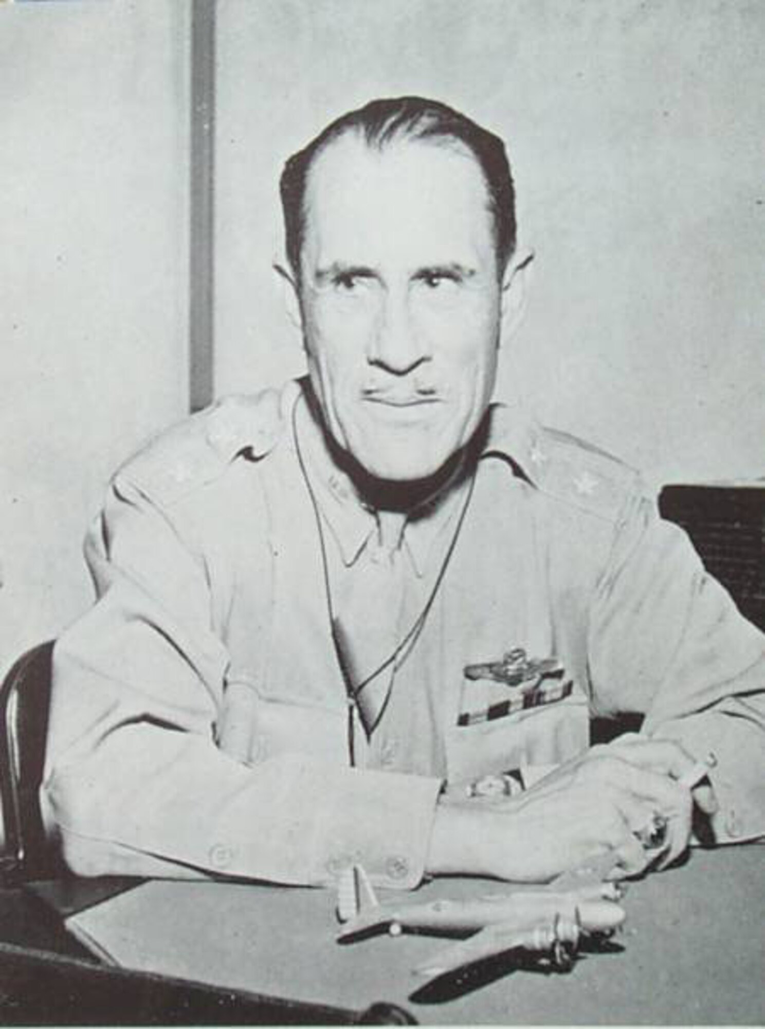 Pictured is Maj. Gen. Clarence Tinker, former 7th Air Force commander. (Courtesy photo)