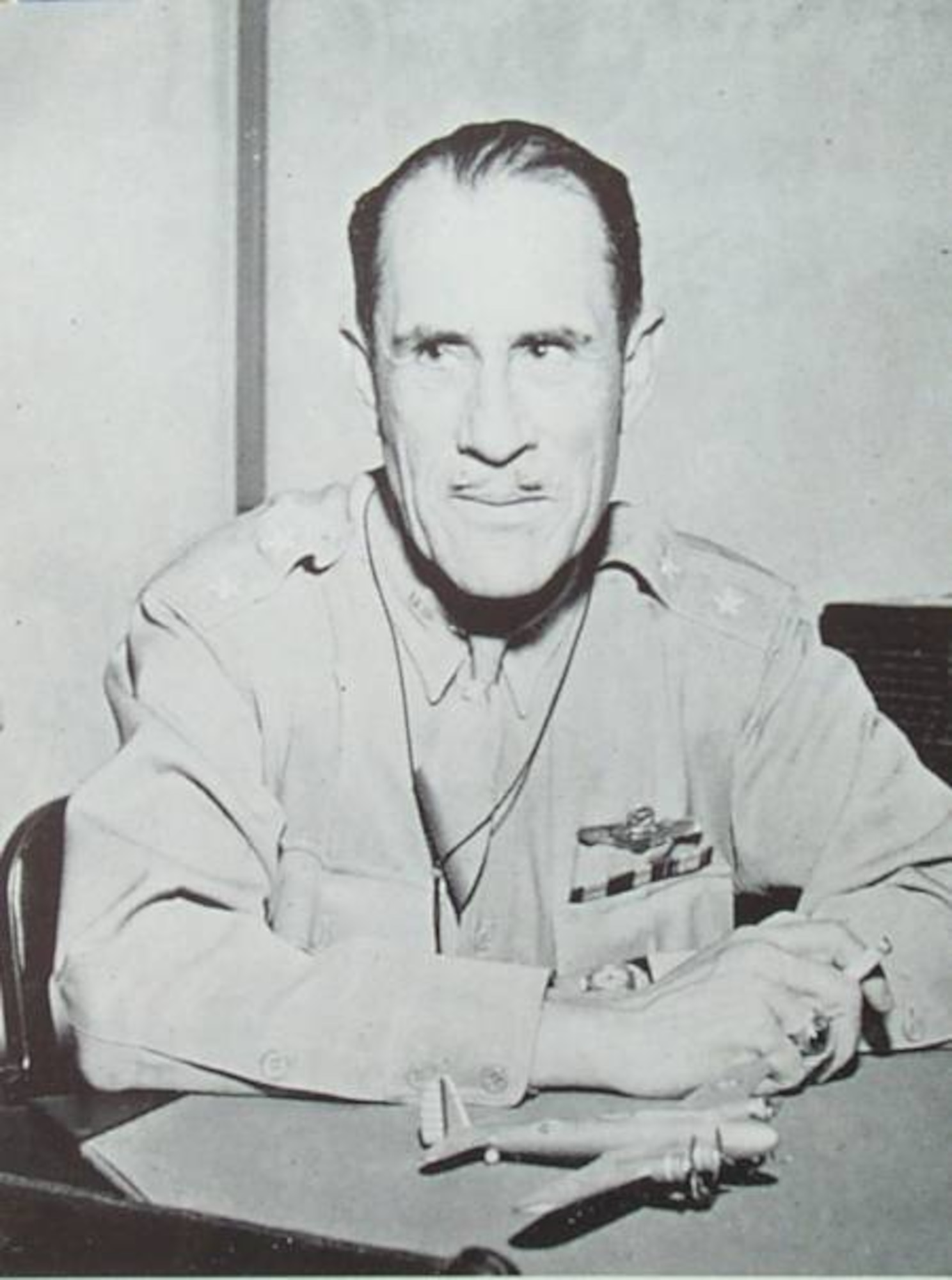 Maj Gen Clarence Tinker
Seventh Air Force Commander
Historic portrait