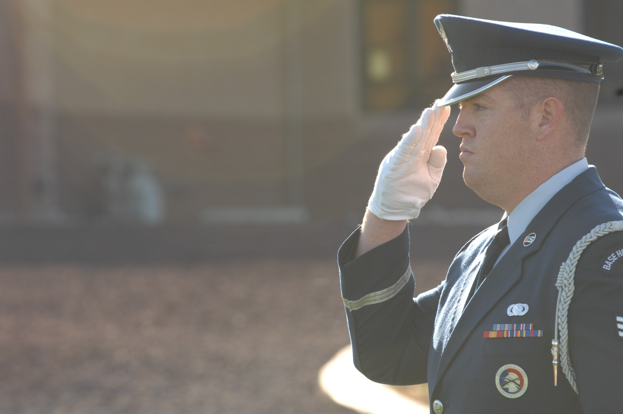 Holloman held its annual POW/MIA remembrance ceremony Sept. 18 at Heritage Park here. The ceremony including the Steel Talons Honor Guard performing a firing volleys and the playing of taps. (U.S. Air Force photo/Senior Airman Anthony Nelson)