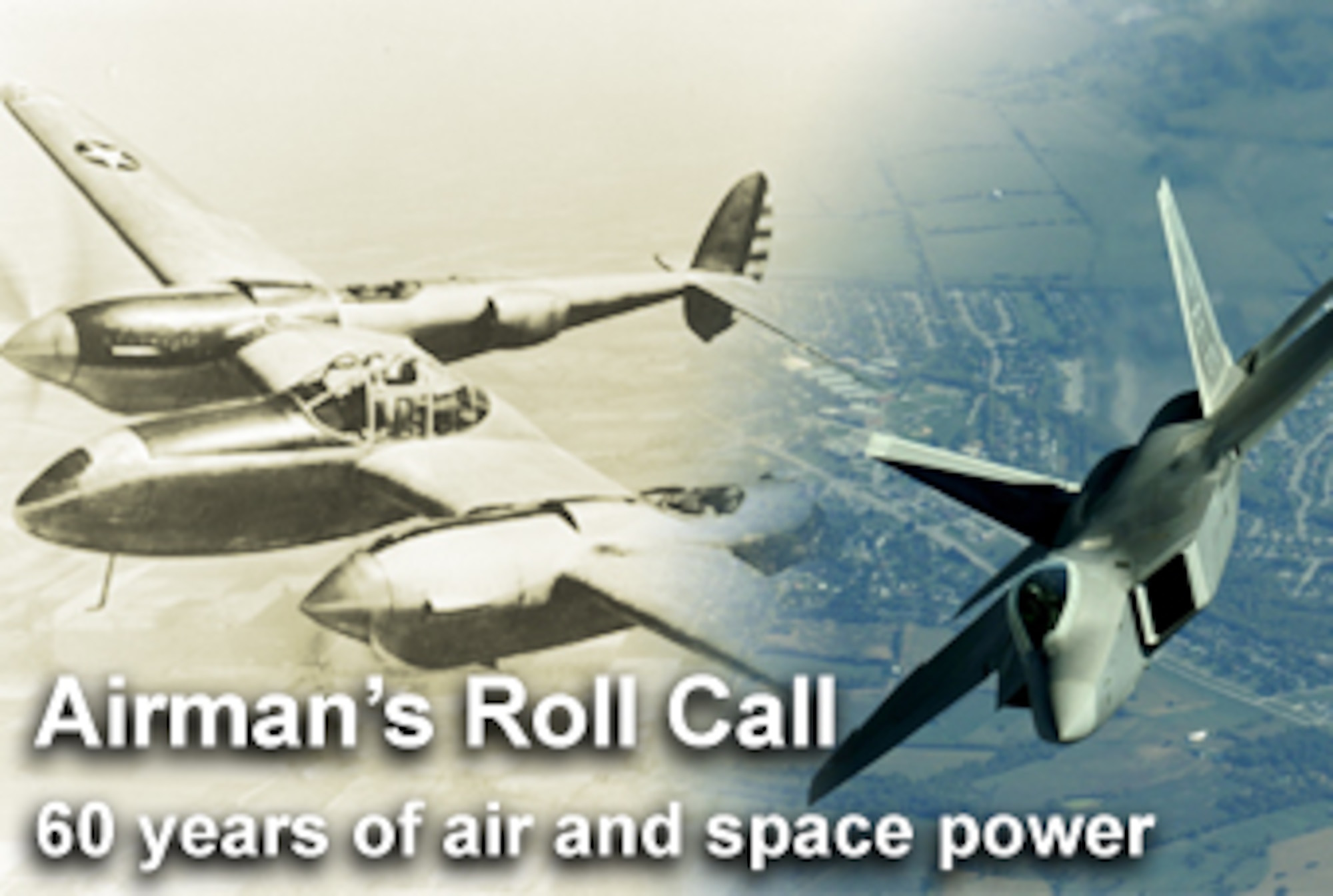 This week's Airman's Roll Call commemorates the past 60 years of the Air Force's supremacy of air and space power. (U.S. Air Force graphic/Mike Carabajal)