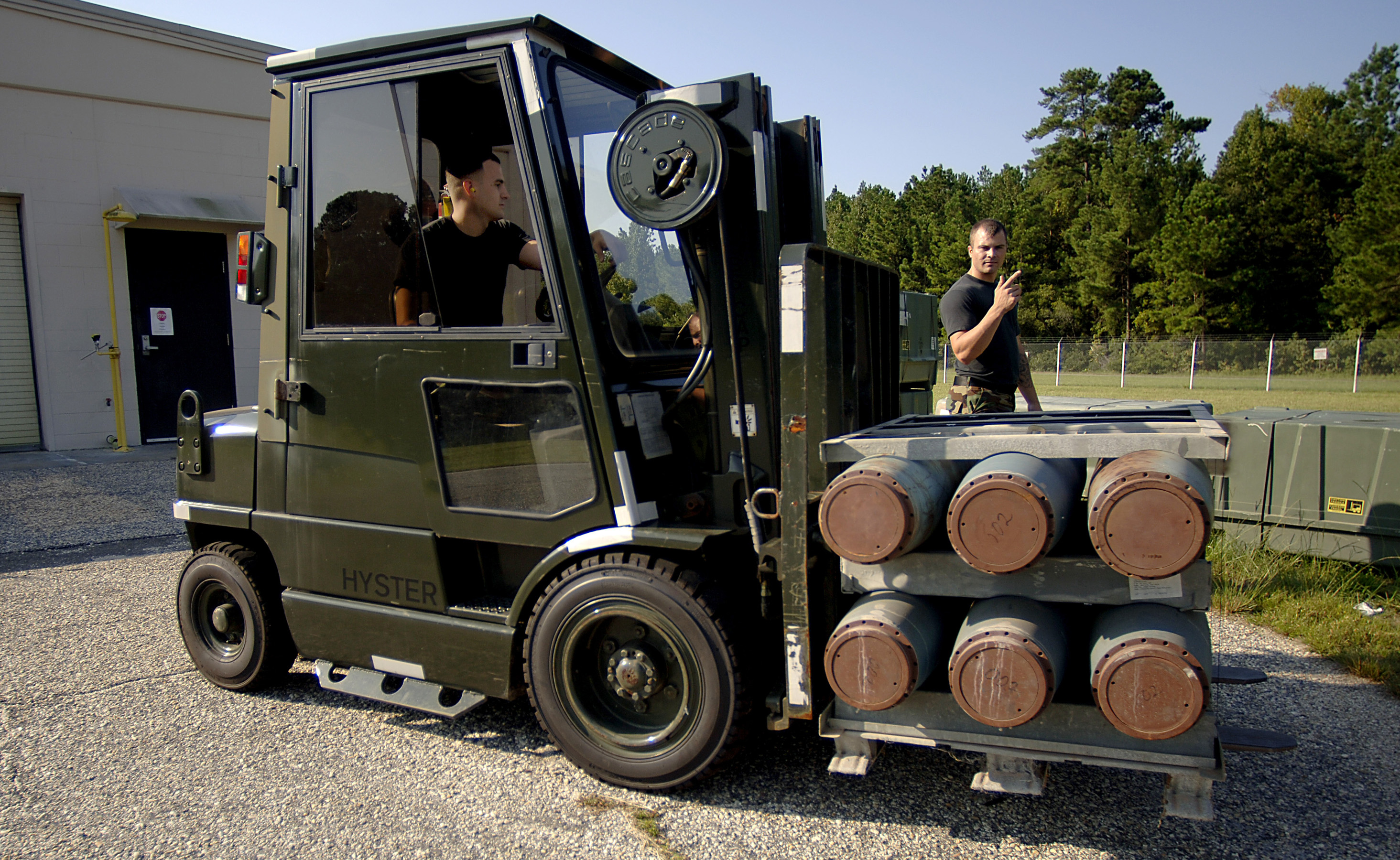 Munitions flight is the bomb > Joint Base Charleston > Display