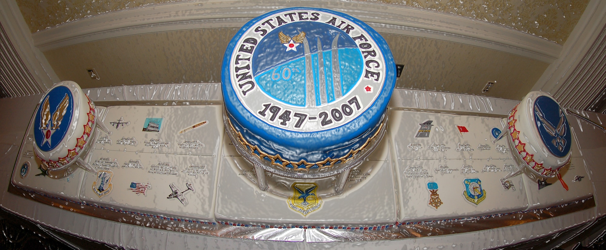 Cake at Dover Air Force Base's Heritage to Horizons Birthday Ball. (U.S. Air Force photo/Tech. Sgt. Kevin Wallace)