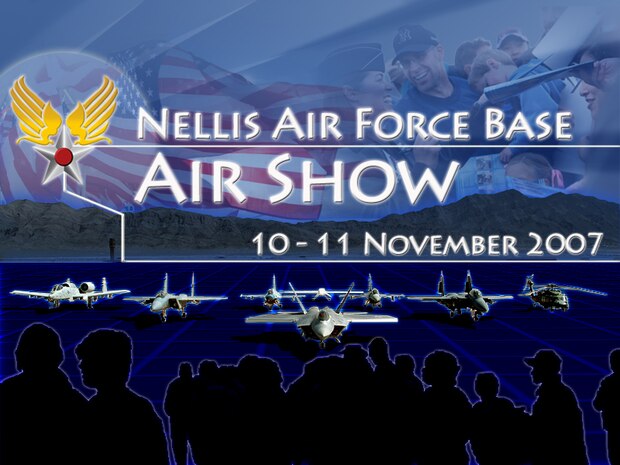 Nellis Air Force Base Air Show Graphic