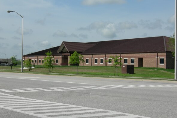 The crosswalk in front of the Whiteman Professional Development Center is an example for pedestrians and vehicle operators to work together to keep each other safe. Pedestrians should wait until approaching vehicles come to a complete stop before proceeding into the roadway. When pedestrians are using crosswalks, vehicle operators will stop a safe distance from the crosswalk and yield the right of way. (Photo printed with permission of Tech. Sgt. Raul Betancourt)
