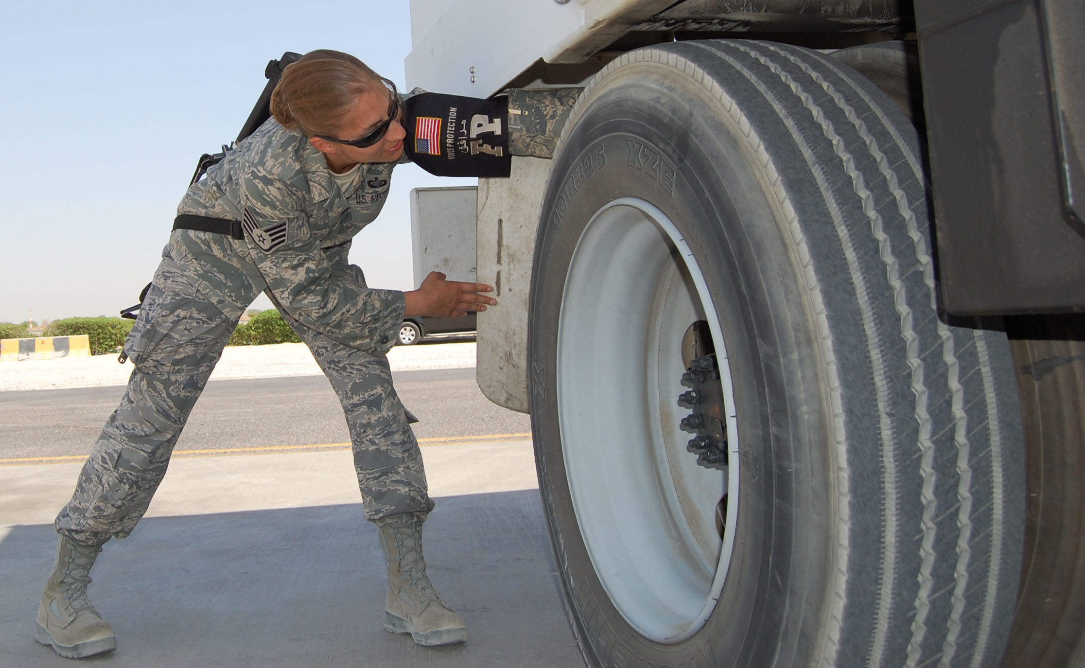 Force protection Aerial port all secure > U.S. Air Forces Central