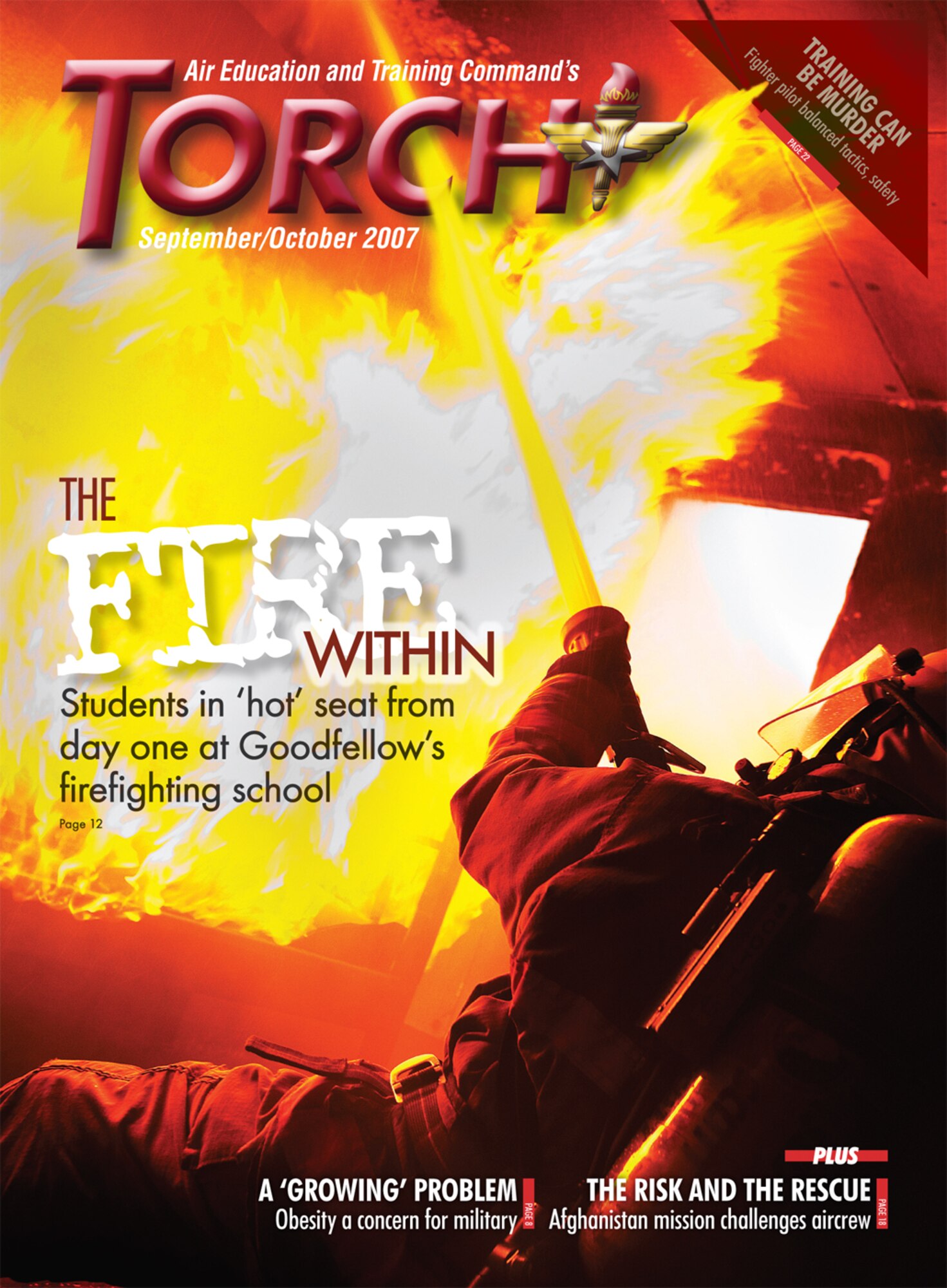 Torch Magazine Cover - Sep/Oct 2007 (photo by Tech. Sgt. Matthew Hannen)