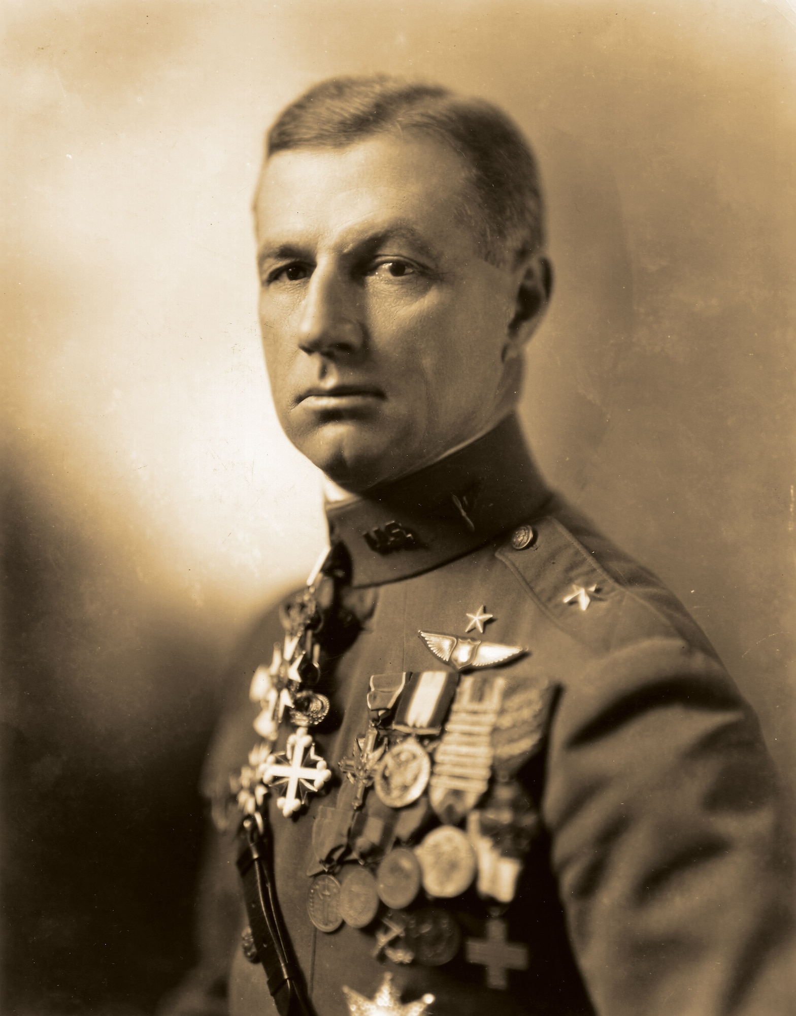 "A squadron commander who sits in his tent and gives orders and does not fly, though he may have the brains of Solomon, will never get the results that a man will, who, day in and day out, leads his patrols over the line and infuses into his pilots the 'espirit de corps.'" Brig. Gen. William "Billy" Mitchell, Assistant Chief, U.S. Army Air Service