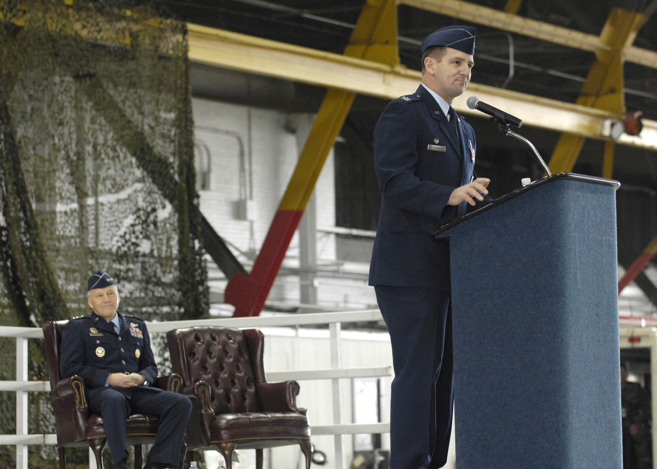 Officials stand up headquarters for Global Logistics Support Center ...