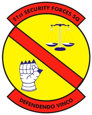The 21st Security Forces Squadron (U.S. Air Force graphic)