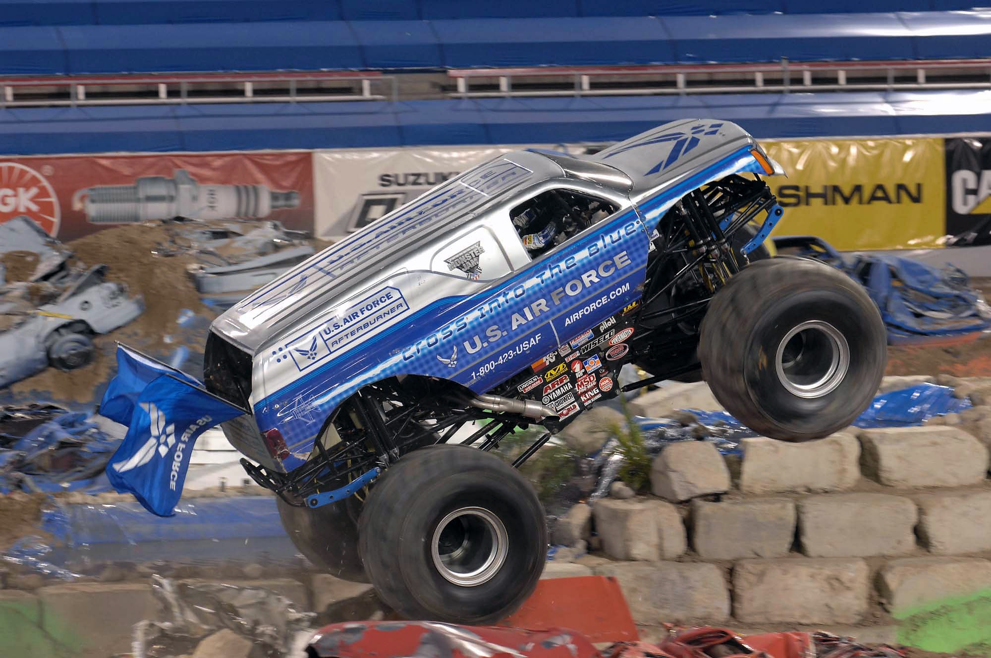 Air Force monster truck wows Las Vegas crowd > Air Force > Article Display
