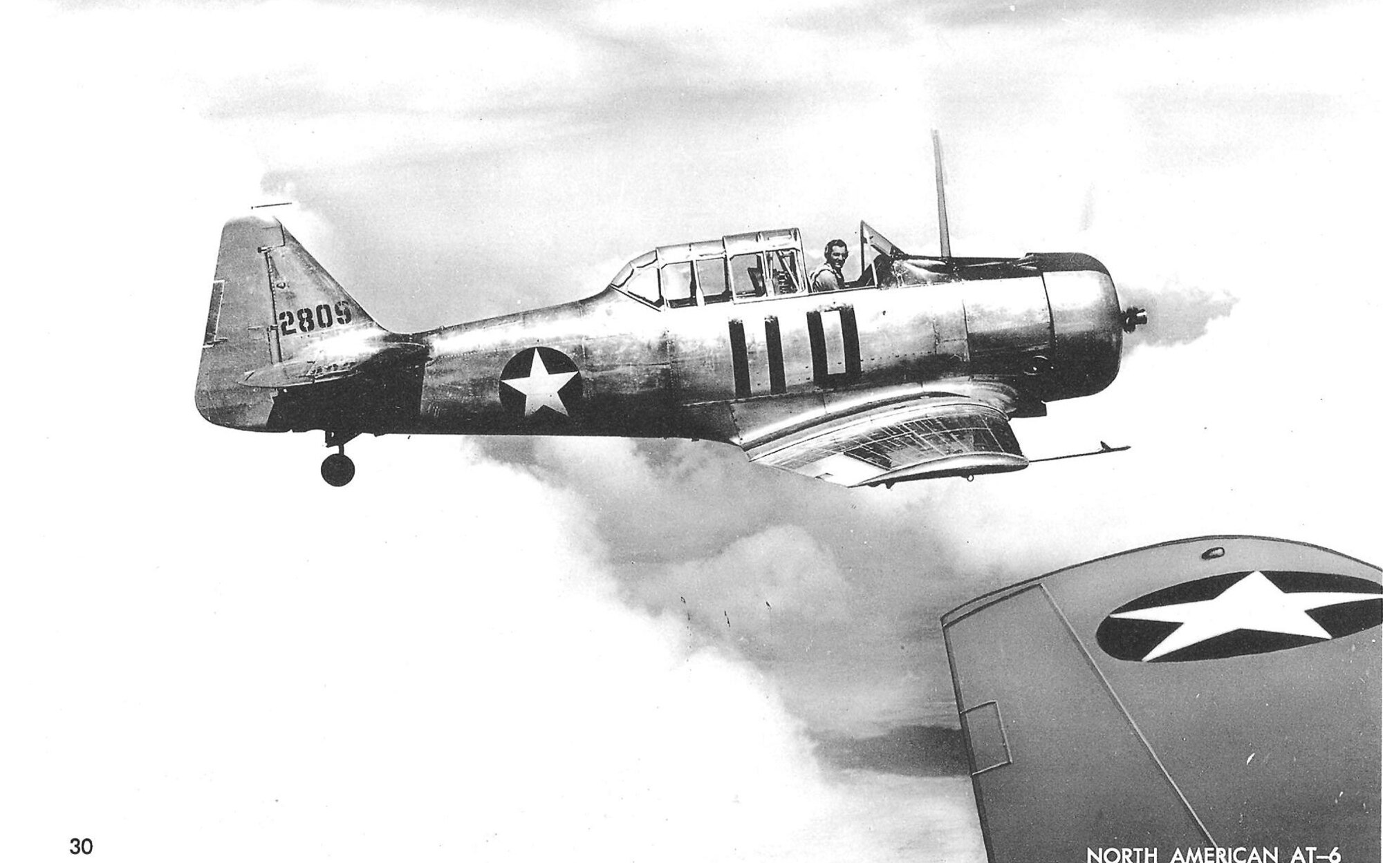 Lt. Col. James Methven, a retired 512th Airlift Wing reservist and World War II veteran, flew the AT-6 Advanced Trainer while he was a pilot instructor at Randolph Air Force Base, Texas. During his 36-year-career, he flew more than 37 different aircraft. (U.S. Air Force photo)