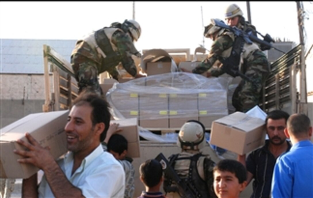 The Salvadoran Cuscatlán Battalion delivered $4 million in medical supplies to the al Kut , Iraq, Director General of Health Warehouse April 1, 2008. The donated supplies will replenish what was used during civil unrest in the city and will increase supplies on hand.  