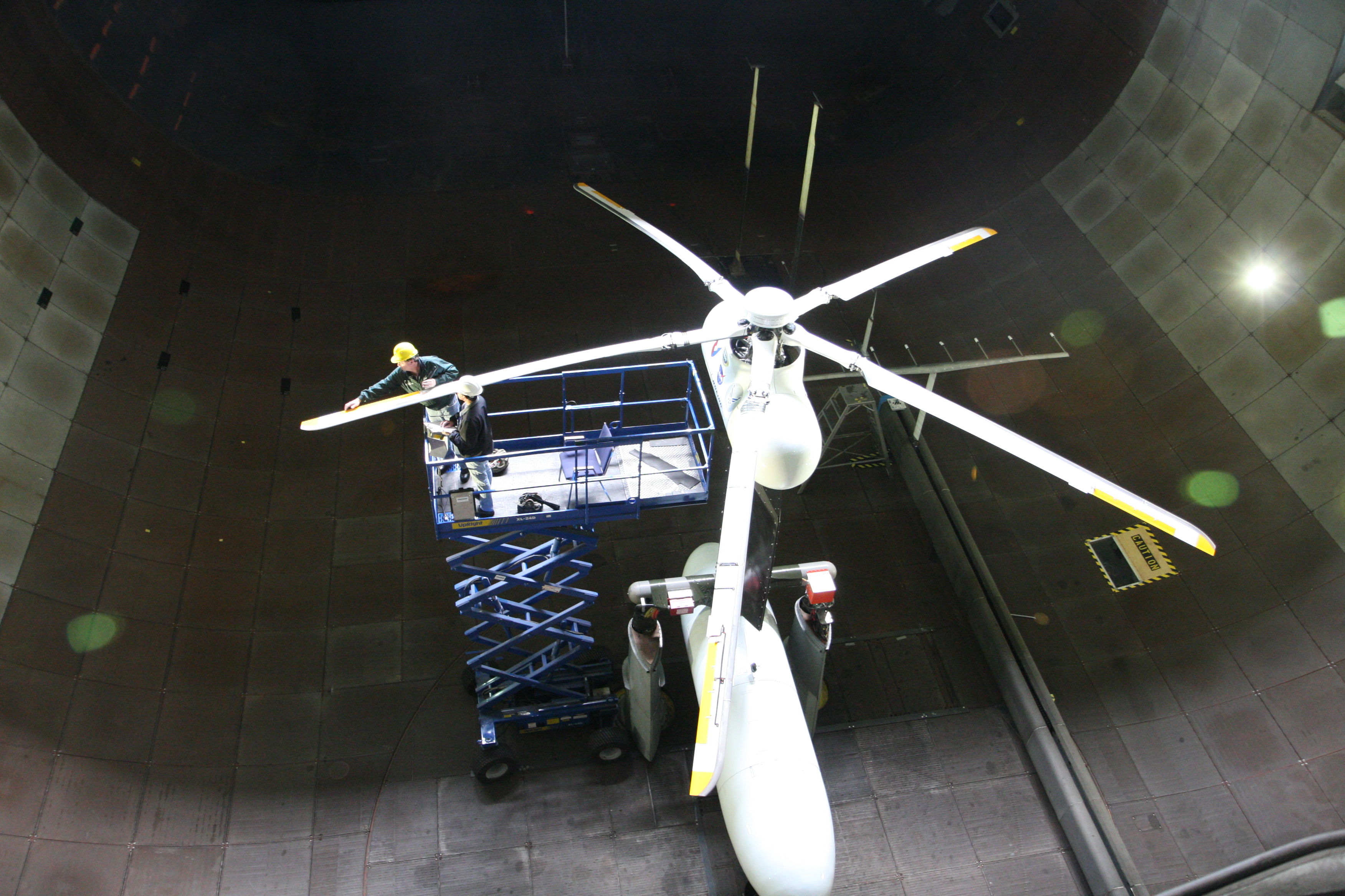 NFAC team puts novel helicopter rotor system to the test > Arnold Air