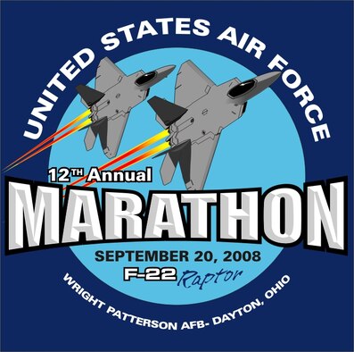 Registration for the 2008 Air Force Marathon at Wright-Patterson Air Force Base, Ohio, is on a pace to establish a participation record. (Air Force graphic)