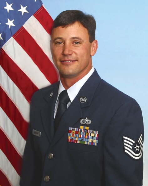Tech. Sgt. Michael Biseinere, 919th Maintenance Squadron electroenvironmental systmes craftsman, is Duke Field's noncommissioned officer of the Year for 2007 (U.S. Air Force photo/Mike Fleck).