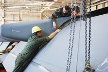 Maintenance workers perform an isochronical inspection