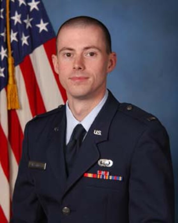 First Lt. Eric W. Hastings is the 2007 Air Force Modeling and Simulation Test and Evaluation Award winner. Hastings also received the Air Force Operational Test and Evaluation Center’s Test and Evaluation Individual Award and the AFOTEC Junior Military Outstanding Scientist for the Air Force Outstanding Scientist, Engineer, and Educator Award. He is assigned to Headquarter AFOTEC’s Directorate of Intelligence, Analyses and Assessments at Kirtland AFB, N.M.