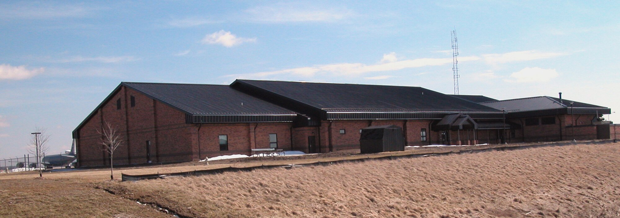 GRISSOM AIR RESERVE BASE, Ind., -- Grissom's renovated base operations building reopened in early 2008.  The project was part of an extensive modernization project carried out on base. (Air Force photo / Senior Airman Chris Bolen)