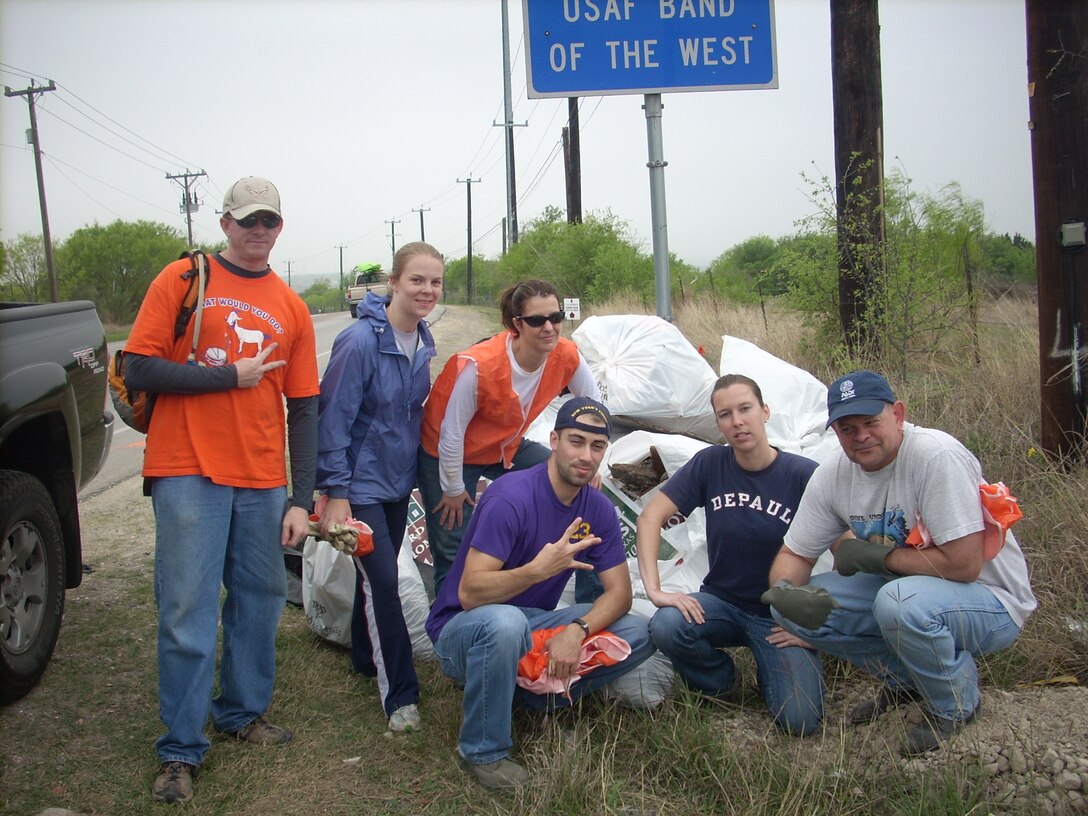 From left to right:  SrA Robert Browning, A1C Lenora French, TSgt Cindi Bailey, SrA David Evans, SrA Melissa Crews and MSgt Keith Hansen.  