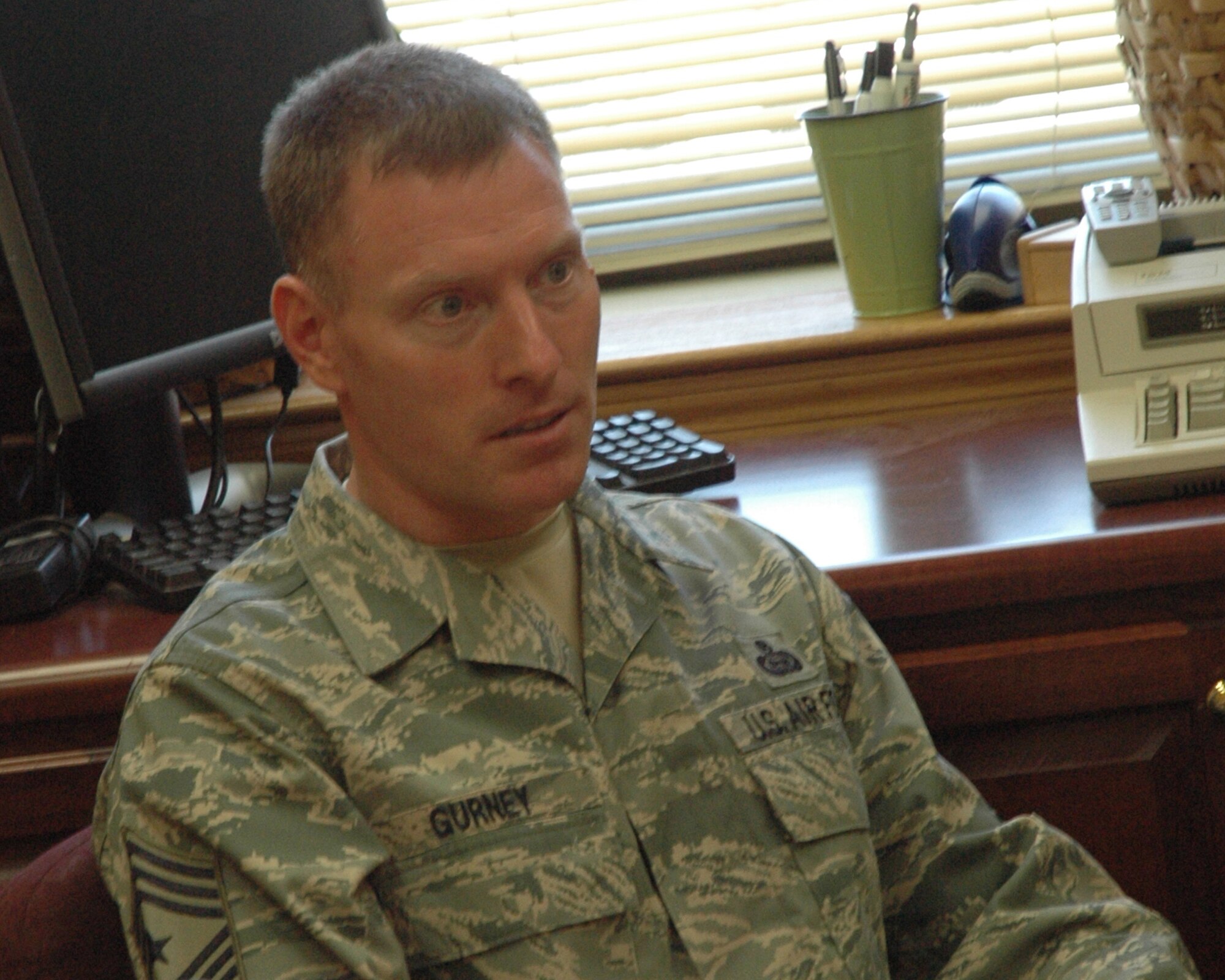 Chief Master Sgt. William Gurney