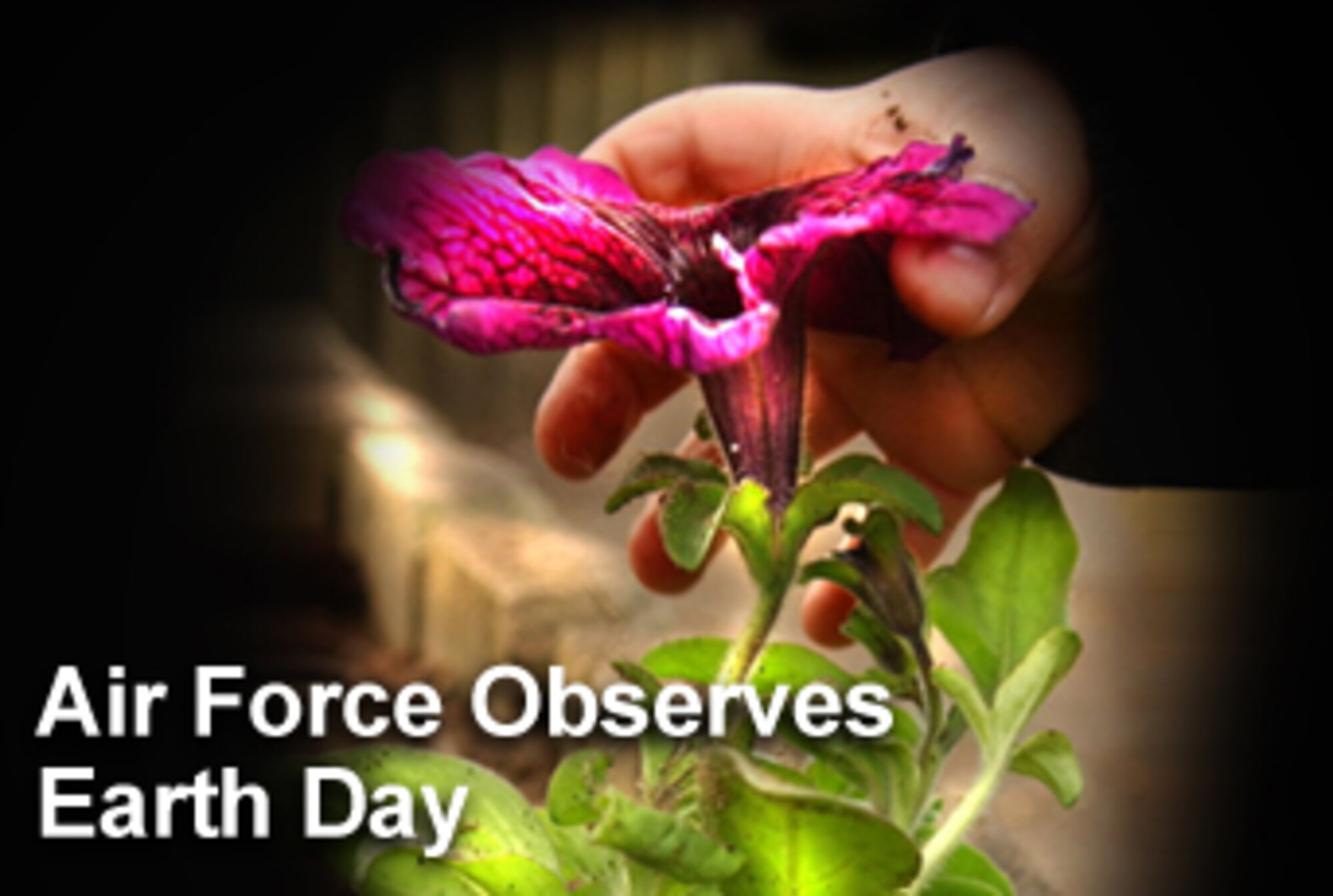Airmen around the world are observing Earth Day.  A series of special Earth Day posters are available for download by clicking on the related links.  (U.S. Air Force illustration/Mike Carajabal)