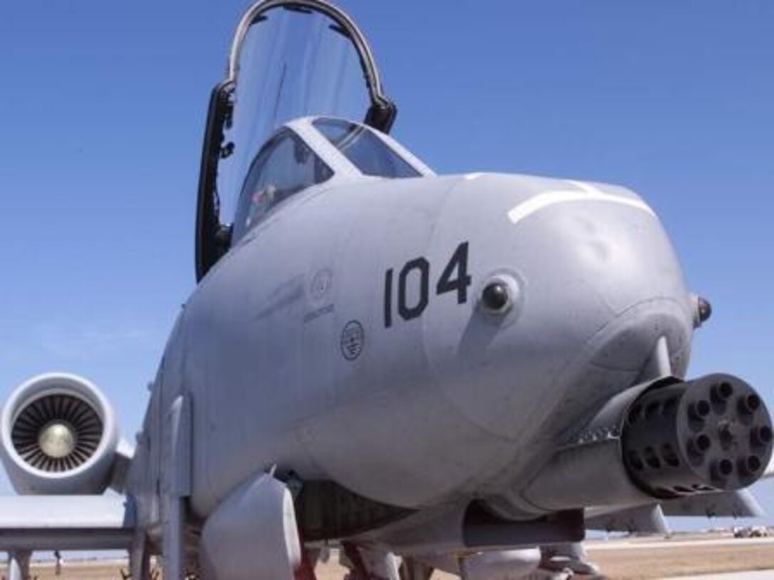 The business end of the GAU-8