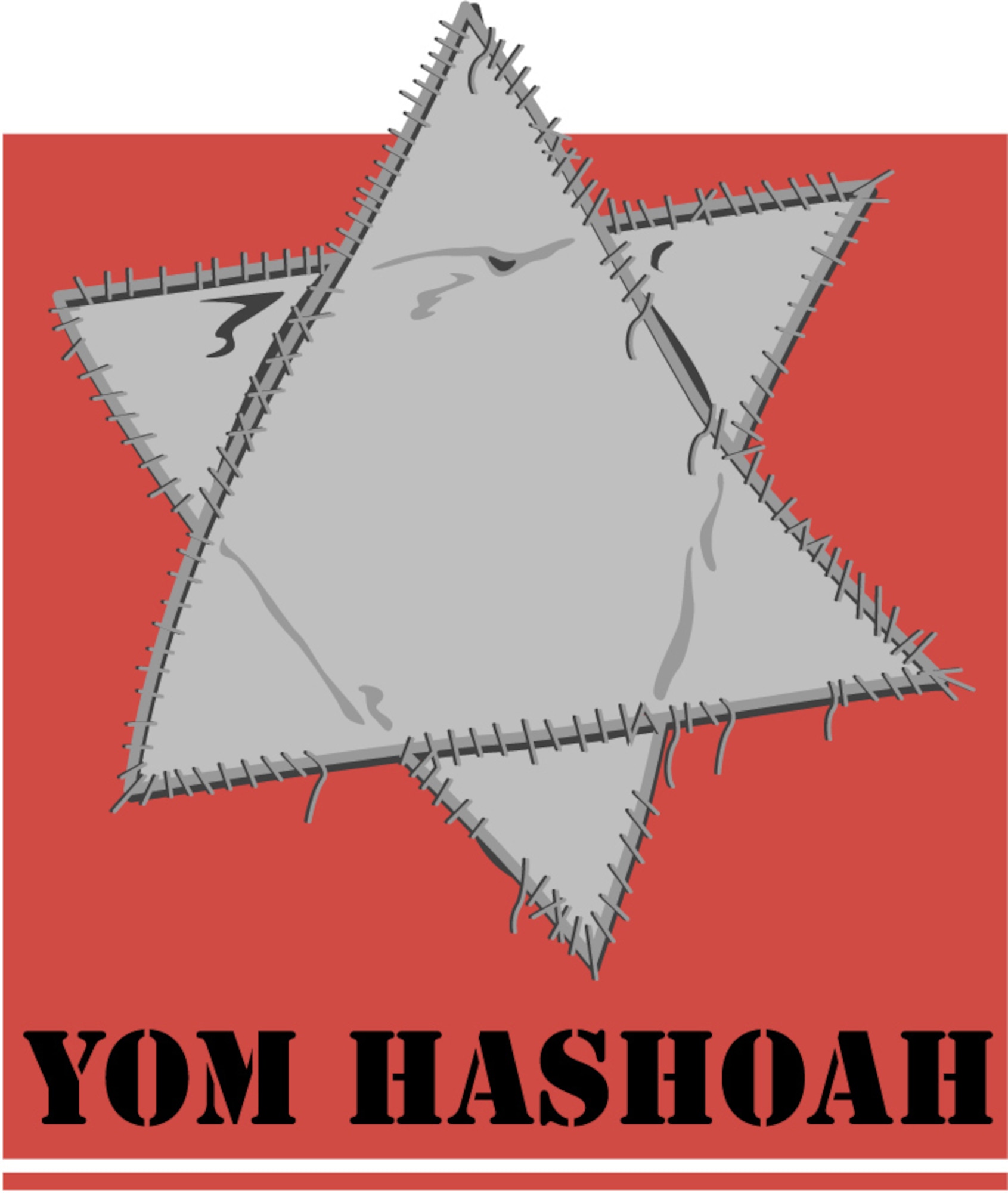 "Yom Hashoah" is Holocaust Remembrance Day in Hebrew. This year's observance falls during the week of April 27-May 4 with May 2 being the Remembrance Day. The Elmendorf will host a Holocaust memorial service at 2 p.m. May 2 at Chapel 2. (Courtesy graphic)
