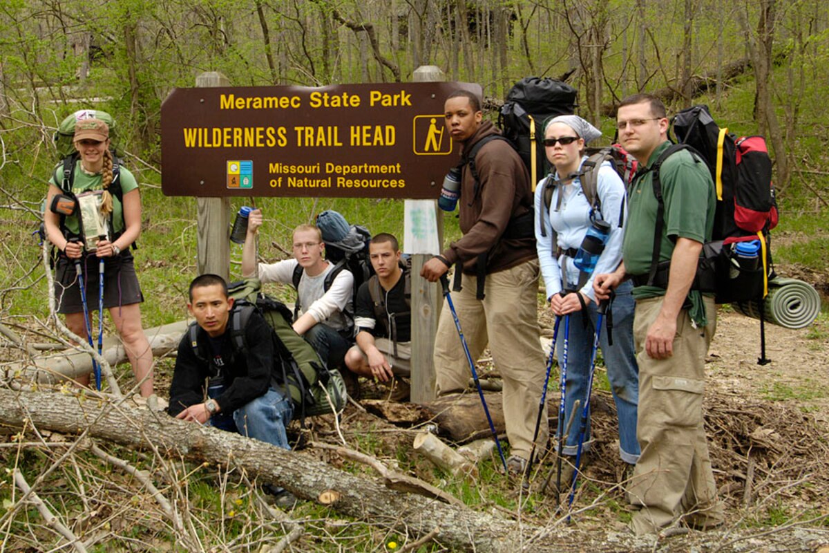 Meramec state park outlet wilderness trail