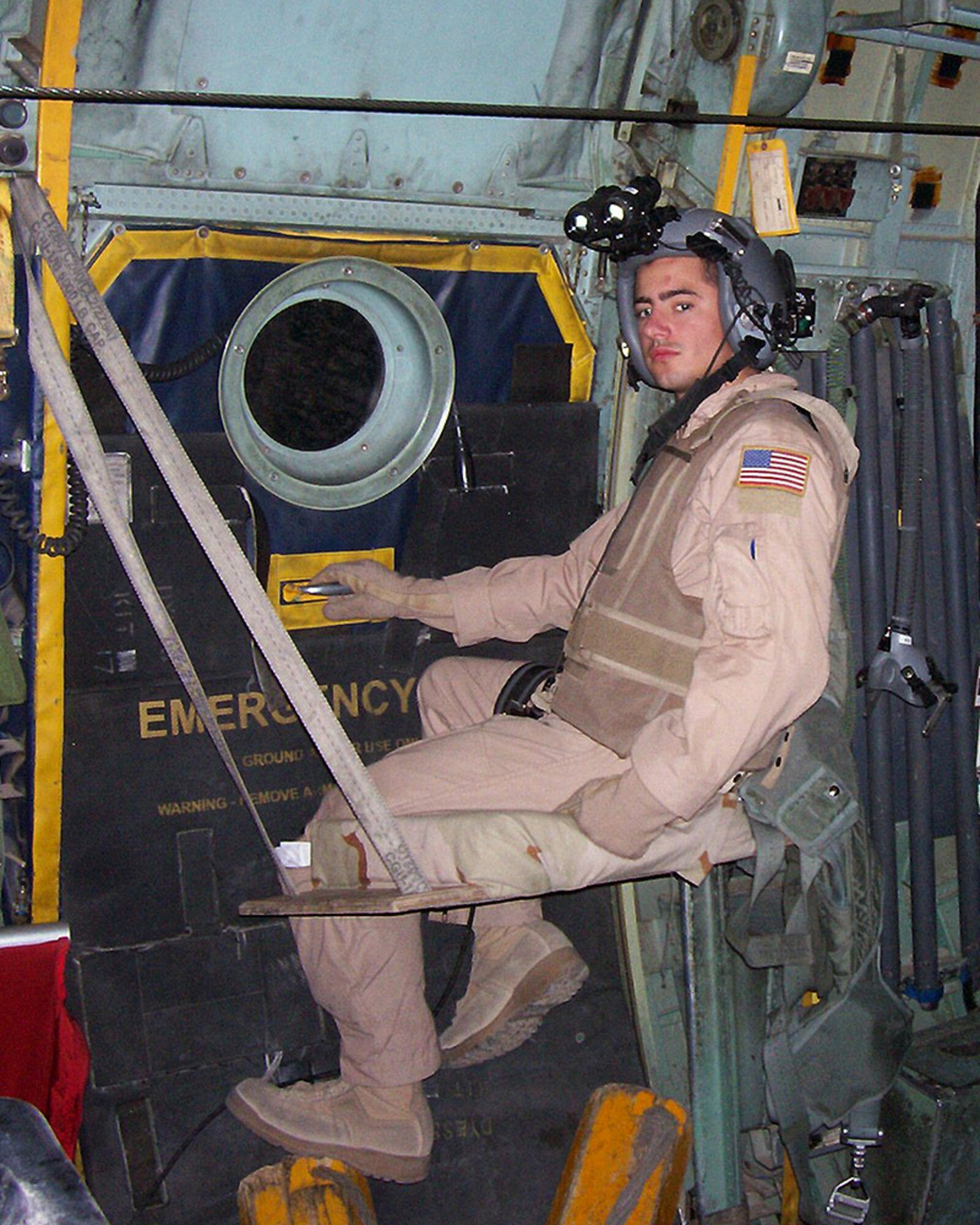 SOUTHWEST ASIA -- Airman 1st Class James Letts. (U.S. Air Force courtesy photo)