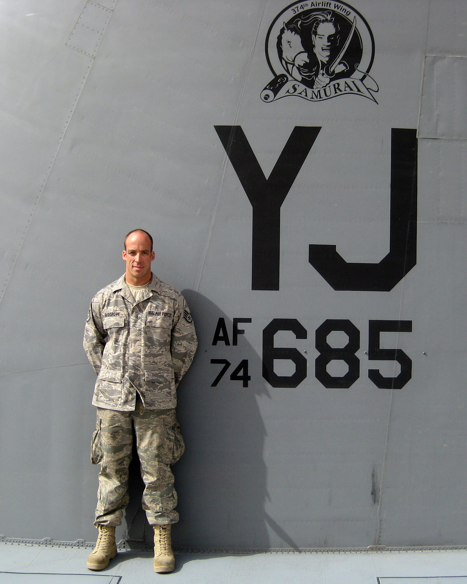 SOUTHWEST ASIA -- Staff Sgt. William Musgrove (U.S. Air Force courtesy photo)