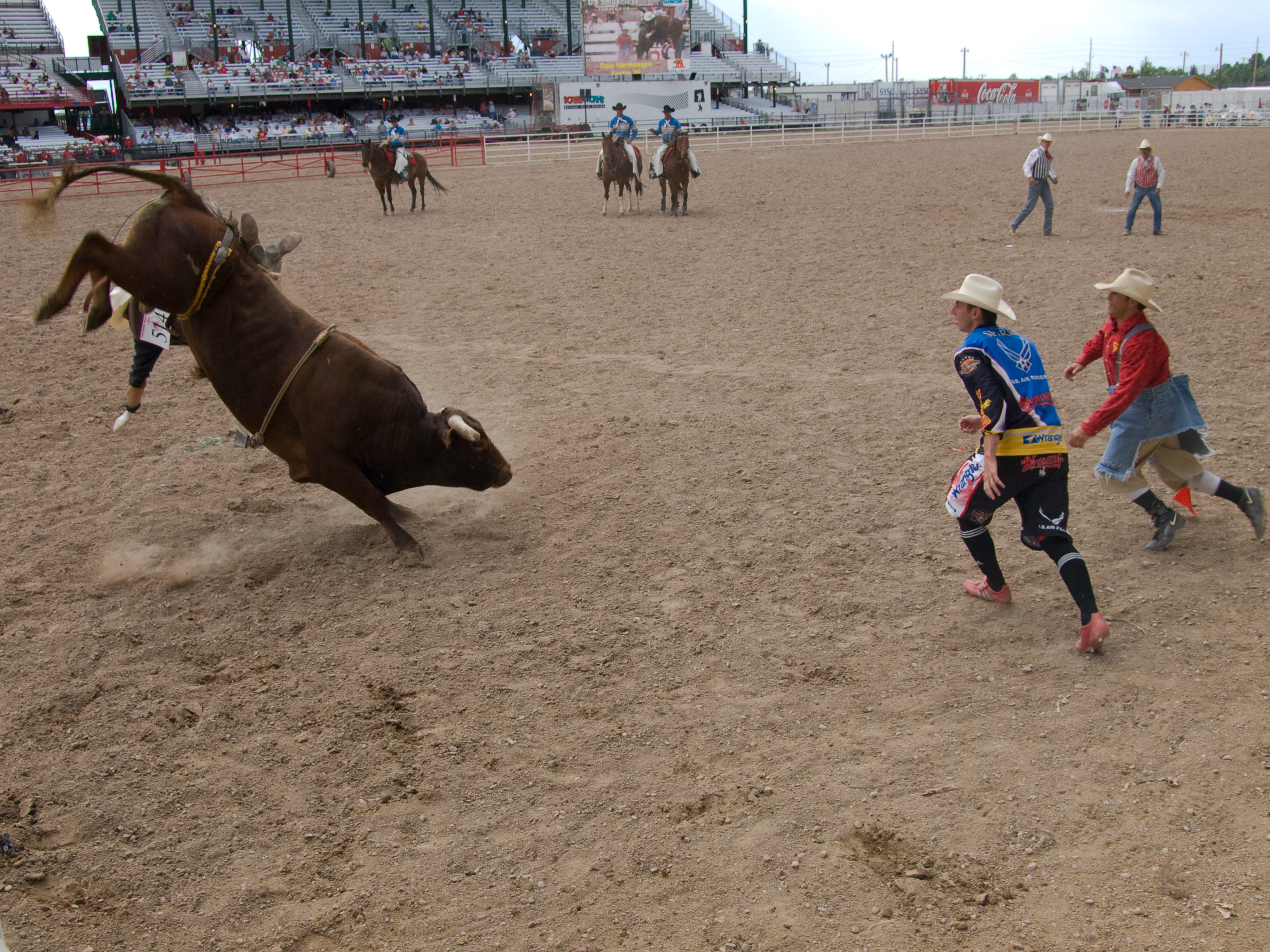 CFD rodeos draw crowds, leadership, wranglers > Air Force Space Command