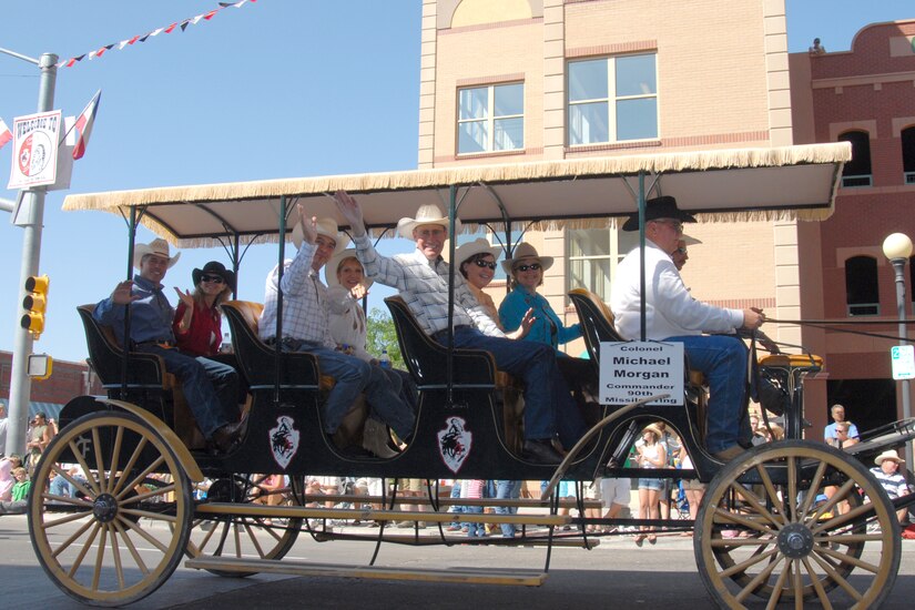 Warren participates in CFD parades > Air Force Space Command (Archived