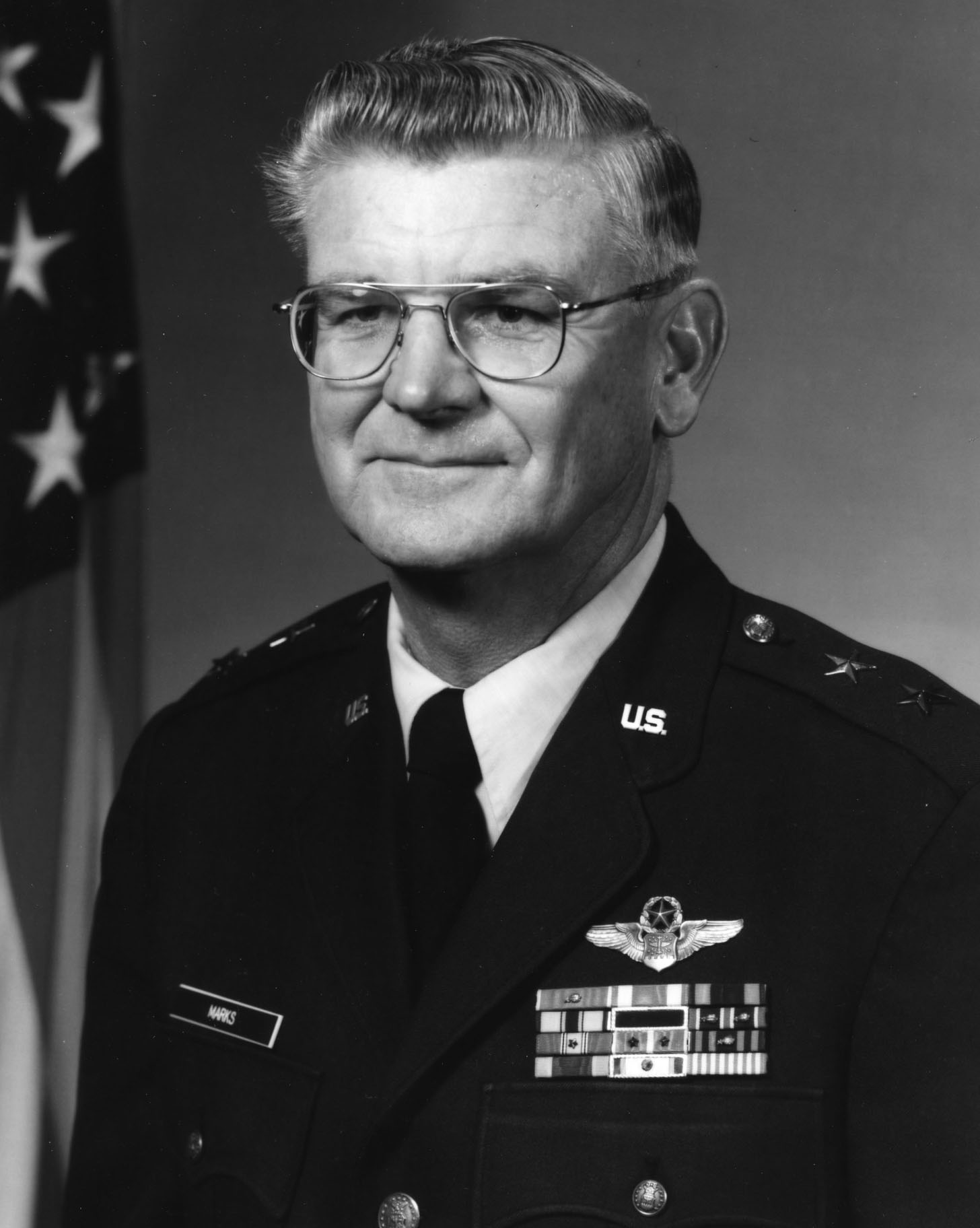 MAJOR GENERAL JOHN B. MARKS > U.S. Air Force > Biography Display