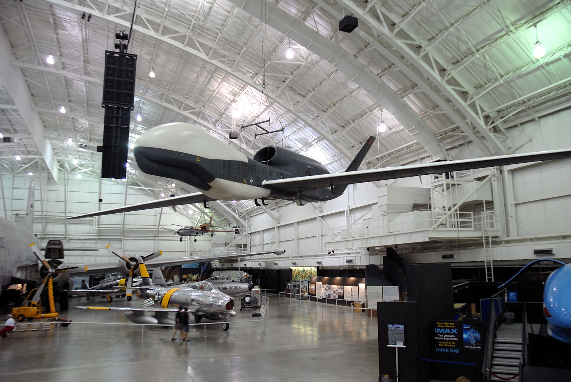 DAYTON, Ohio -- Northrop Grumman RQ-4 Global Hawk at the National Museum of the United States Air Force. (U.S. Air Force photo)