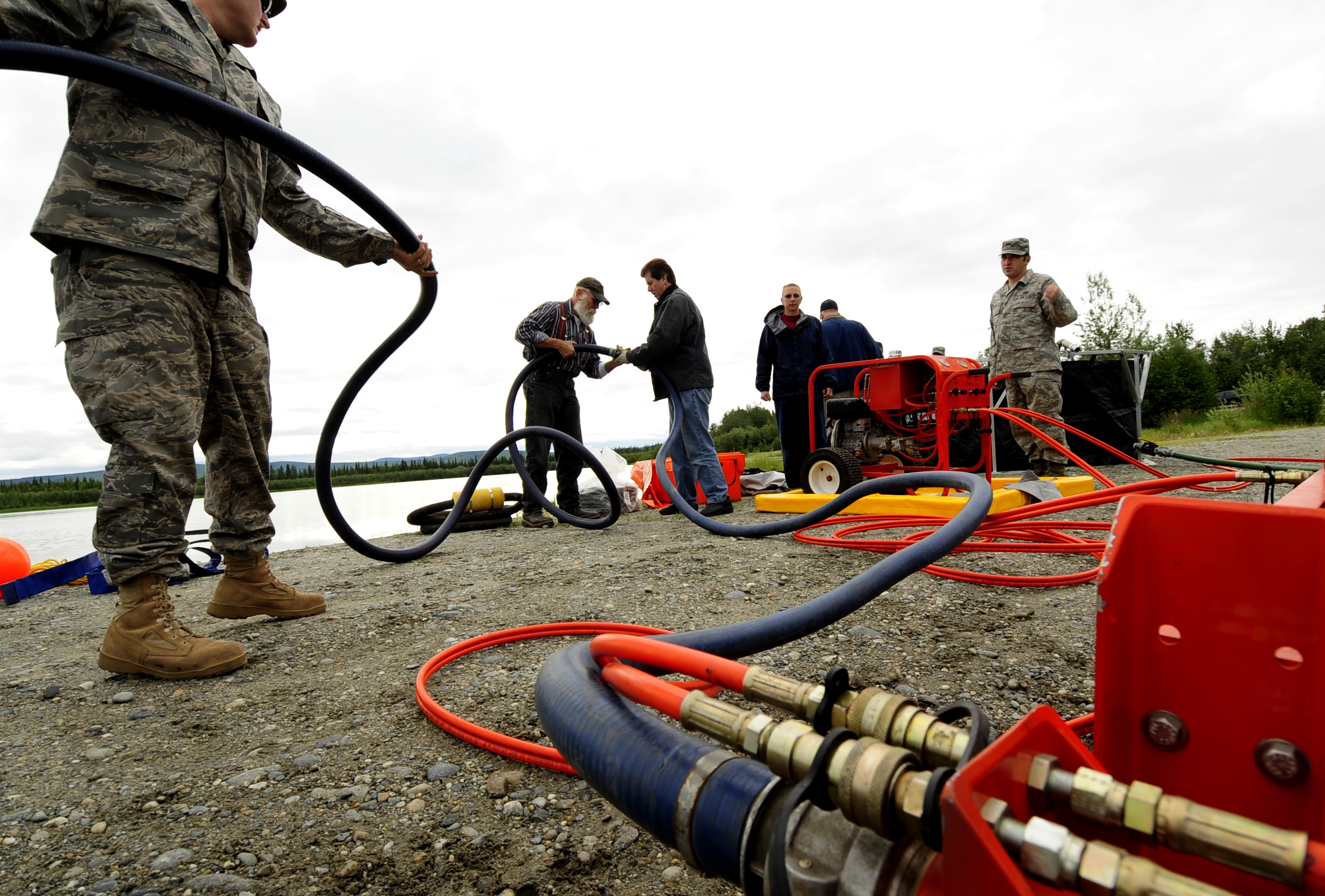 Oil spill training > Eielson Air Force Base > Article Display