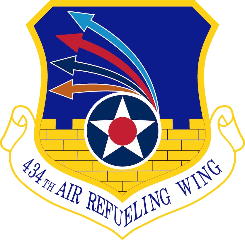 434th Air Refueling Wing Shield (Color)