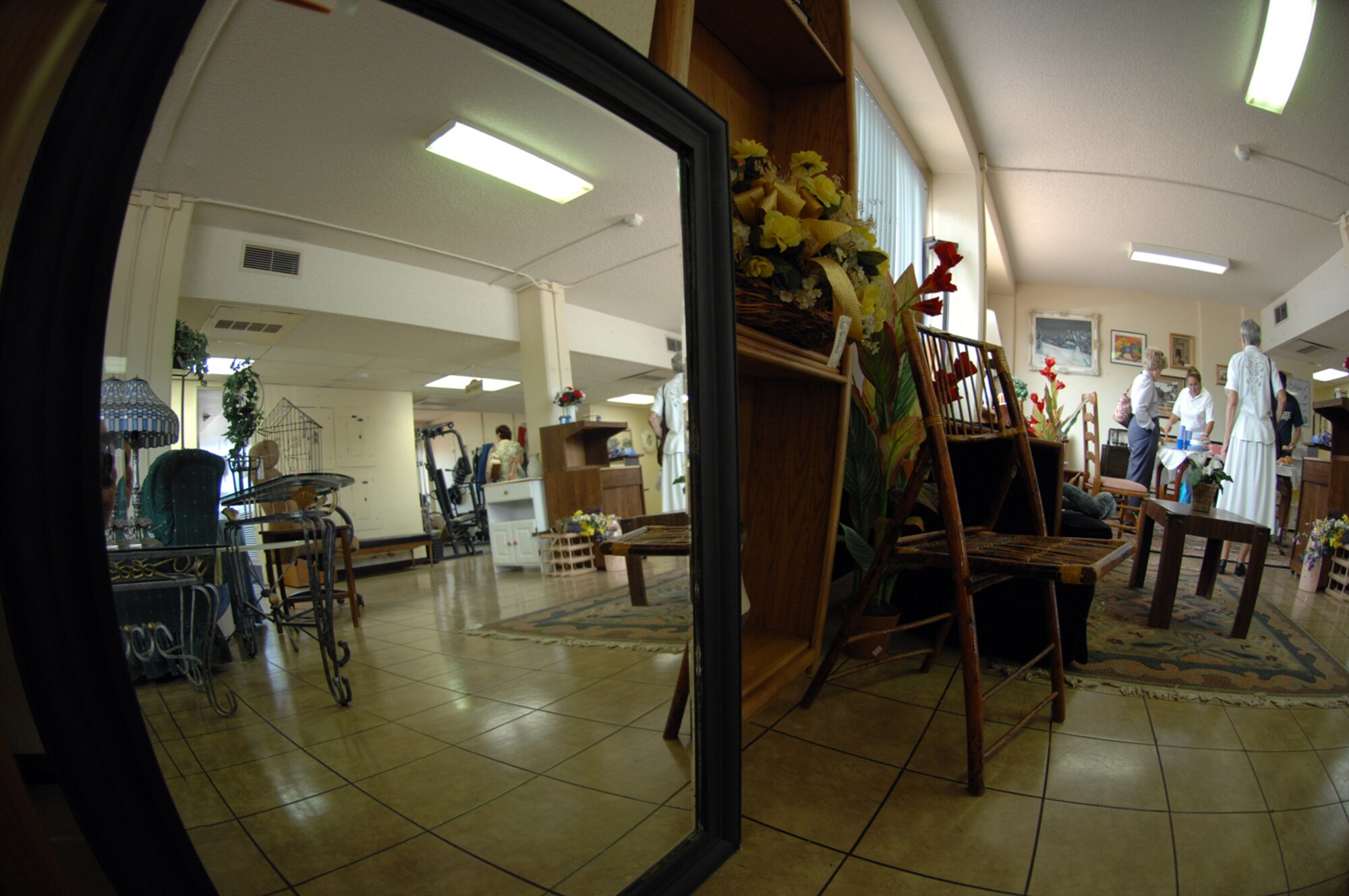 The Base Thrift Store, located in building 3220, re-opened its doors Aug. 5 after being closed for most of the summer for renovations. The thrift store takes consignments and donations and is always looking for volunteers. For more information about how to donate goods or how to volunteer, call the base thrift store at 228-2120. (U.S. Air Force photo by Staff Sgt. Tim Beckham)