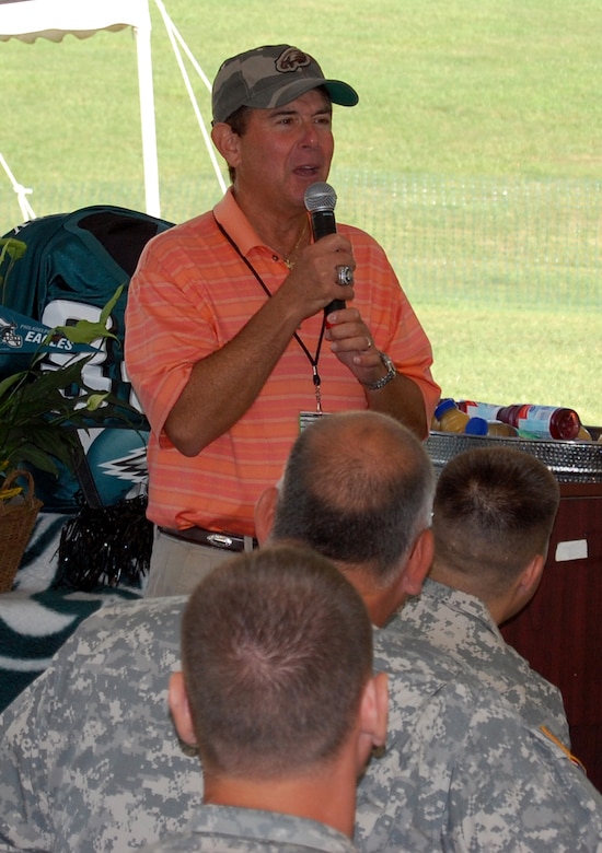 Leaders at NFL training camp highlight appreciation for military duty >  Joint Base McGuire-Dix-Lakehurst > Display