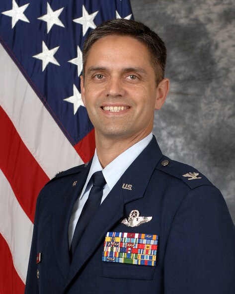 MINOT AIR FORCE BASE, N.D. -- Col. Steven L. Basham is the 5th Bomb Wing vice commander. (U.S. Air Force photo by Senior Airman Kelly Timney) 