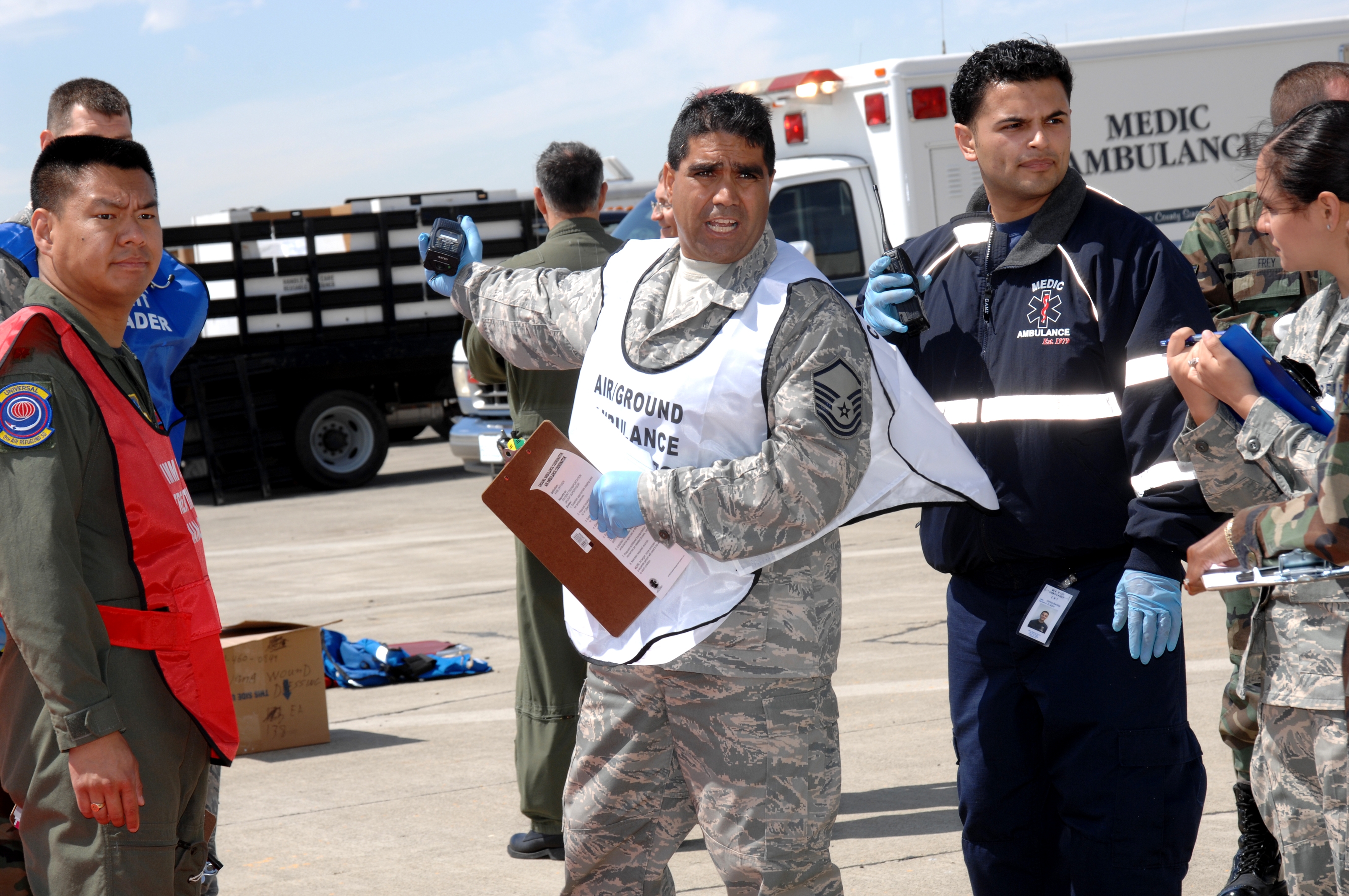 Airmen prepare for Air Expo > Travis Air Force Base > Display