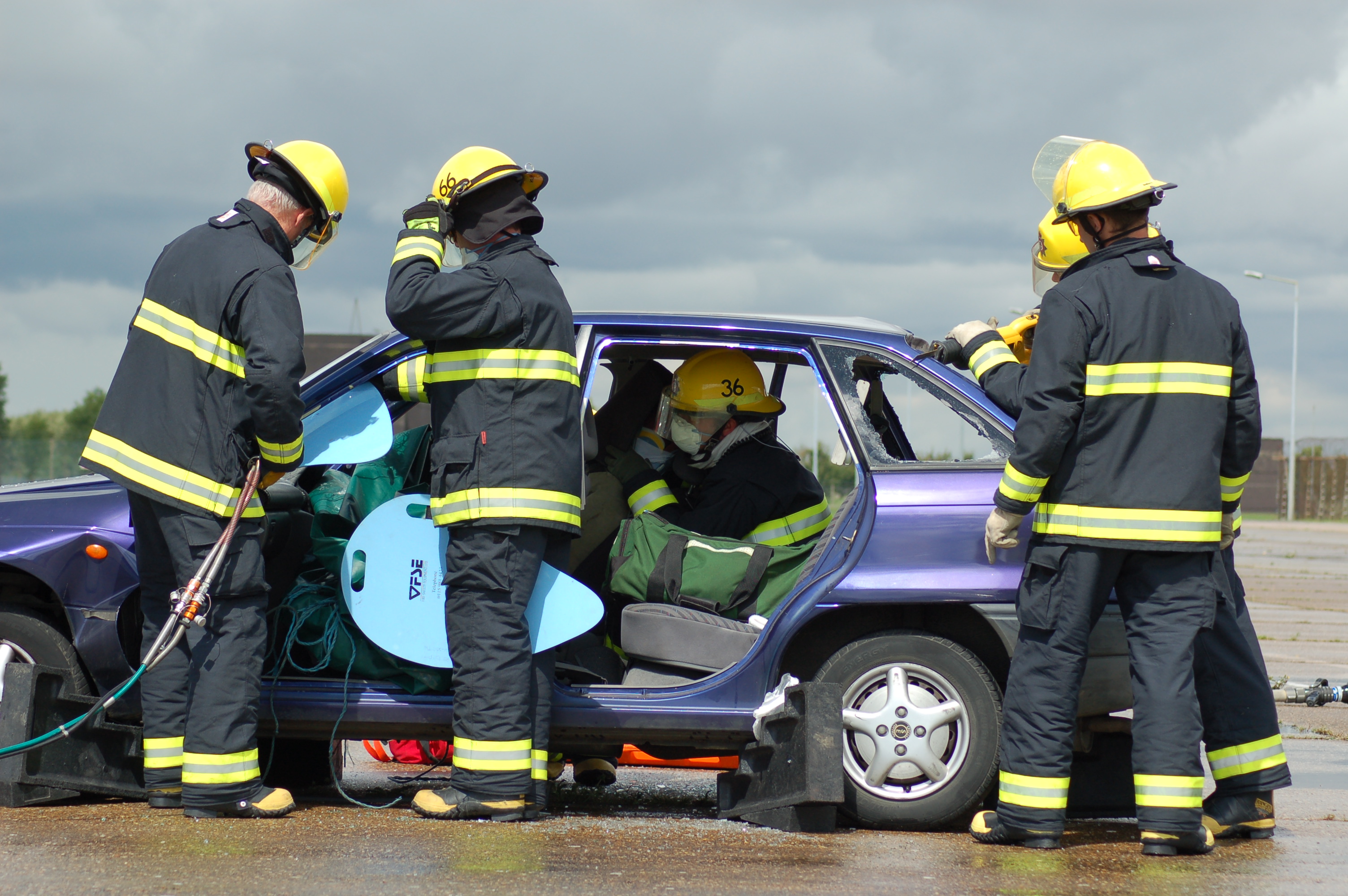 "Jaws of Life" Demonstration at Molesworth Highlights JAC Safety